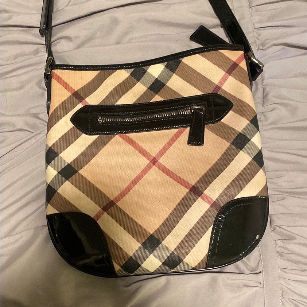Burberry nova check dryden crossbody bag